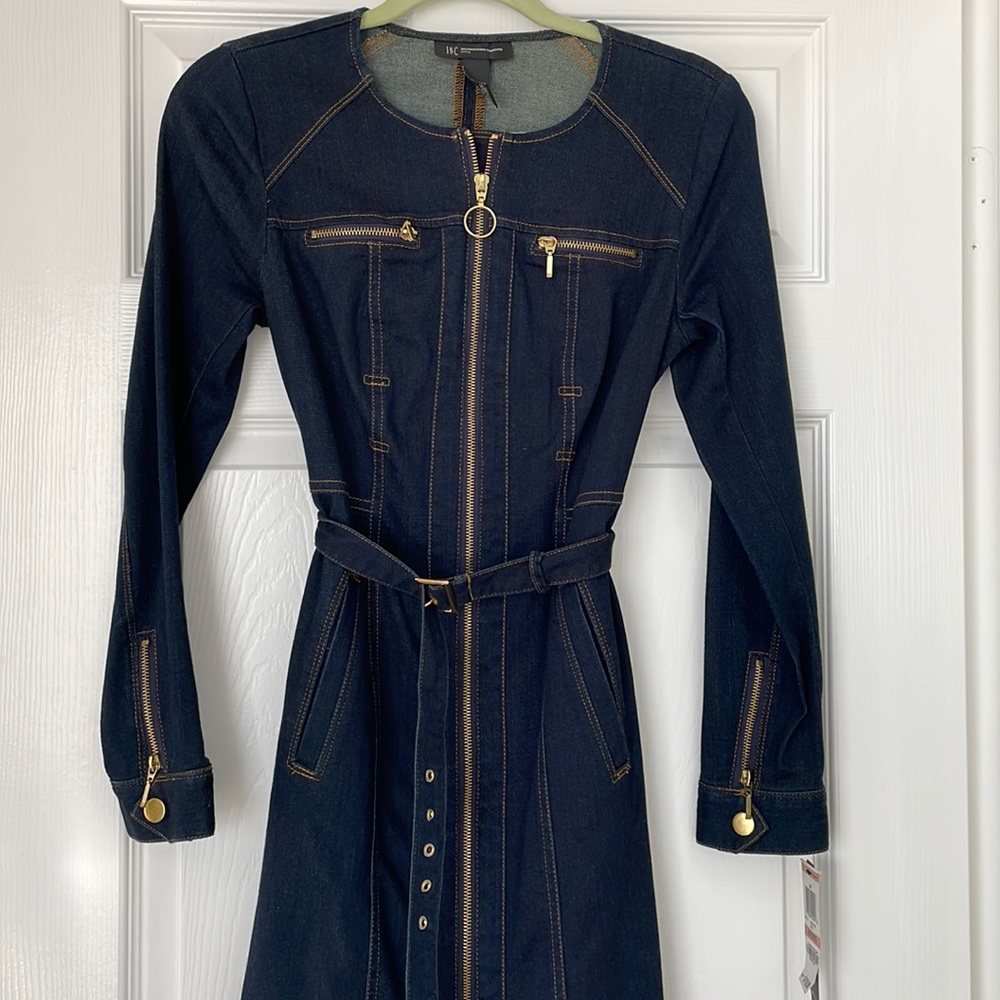 Denim dress